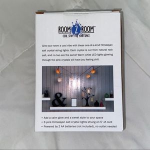 Cost Plus World Market Accents - Himalayan salt string lights Cost Plus World Market Accents - Himalayan salt string lights